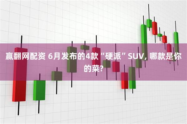 赢翻网配资 6月发布的4款“硬派”SUV, 哪款是你的菜?
