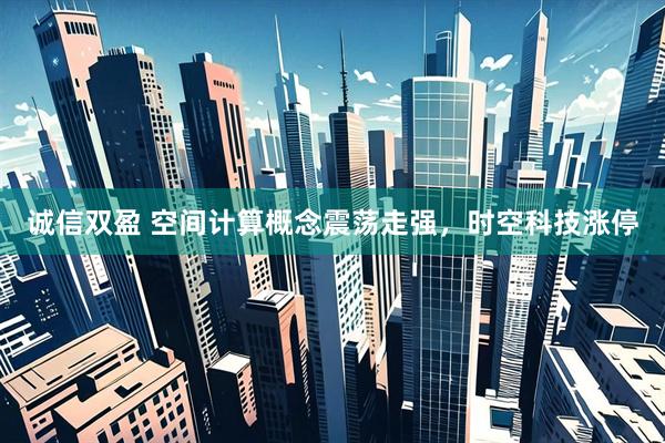 诚信双盈 空间计算概念震荡走强，时空科技涨停