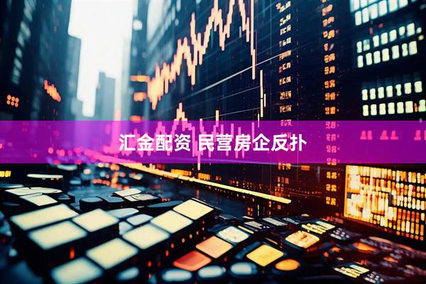 汇金配资 民营房企反扑